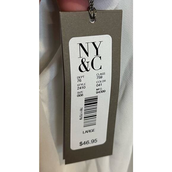 NWT Eva Mendes Sleeveless Bodysuit - Women's Size Large - Picture 5 of 8